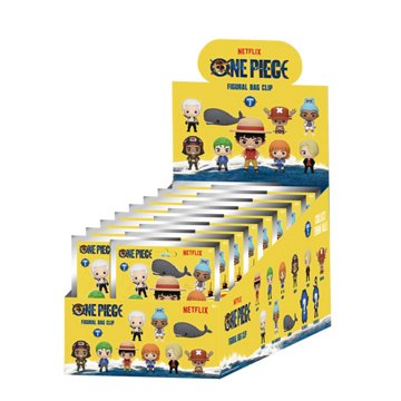 Monogram International Netflix One Piece 3D Foam Bag Clip Blind Pack - Series 2
