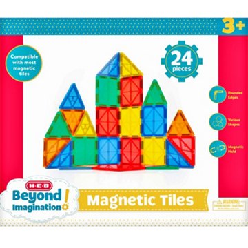 H-E-B Beyond Imagination! Magnetic Tiles