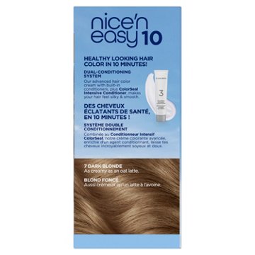 Clairol Nice N Easy 10 Minute Permanent Hair Color - 7 Dark Blonde