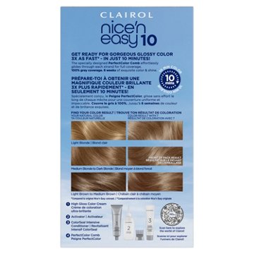 Clairol Nice N Easy 10 Minute Permanent Hair Color - 7 Dark Blonde