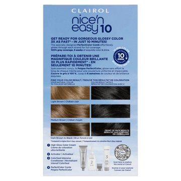 Clairol Nice N Easy 10 Minute Permanent Hair Color - 2 Black