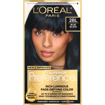 L'Oréal Paris Superior Preference Permanent Hair Color - 2BL Blue Black