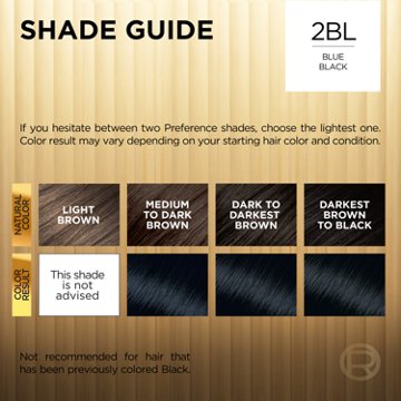 L'Oréal Paris Superior Preference Permanent Hair Color - 2BL Blue Black