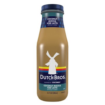 Dutch Bros Coconut Mocha Iced Latte