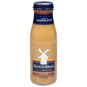 Dutch Bros Chocolate Macadamia Nut Iced Latte
