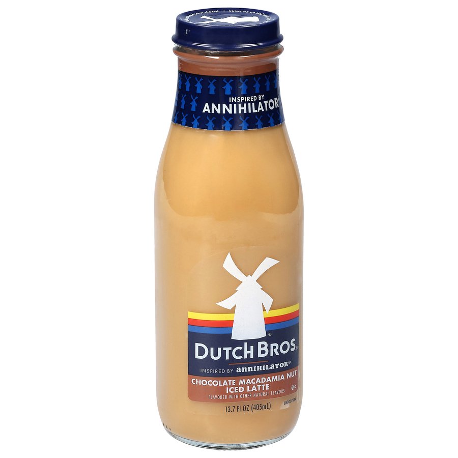 Dutch Bros Chocolate Macadamia Nut Iced Latte - Shop Coffee at H-E-B
