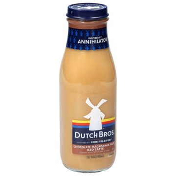Dutch Bros Chocolate Macadamia Nut Iced Latte