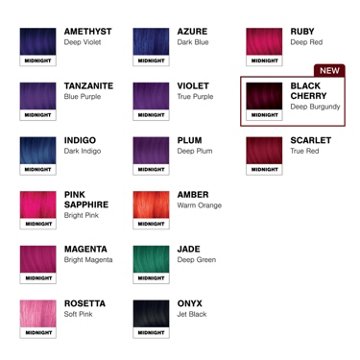 Splat Semi-Permanent Hair Color - Midnight Black Cherry