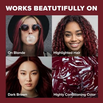 Splat Semi-Permanent Hair Color - Midnight Black Cherry
