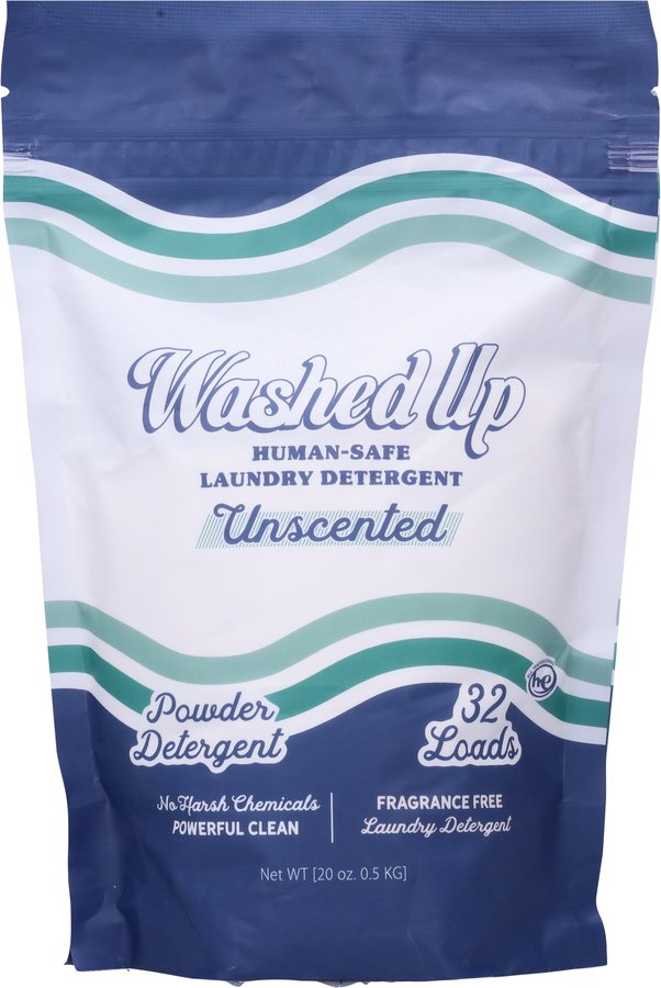 Washed Up Powder Laundry Detergent, 32 Loads - Unscented - Shop ...