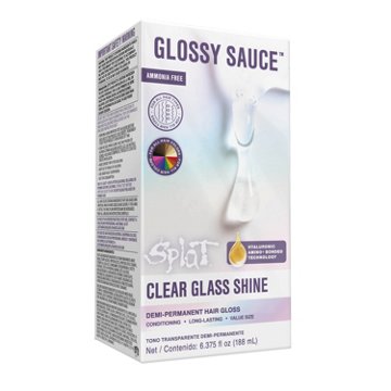 Splat Glossy Sauce Demi-Permanent Hair Gloss - Clear