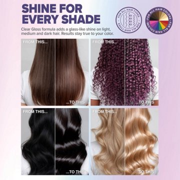 Splat Glossy Sauce Demi-Permanent Hair Gloss - Clear
