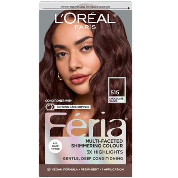 L'Oreal Paris Feria Permanent Hair Color - 515 Chocolate Glaze