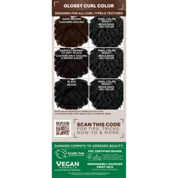 Garnier Nutrisse Permanent Hair Color - CR1 Glossy Black