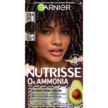 Garnier Nutrisse Permanent Hair Color - CR4 Glossy Dark Brown