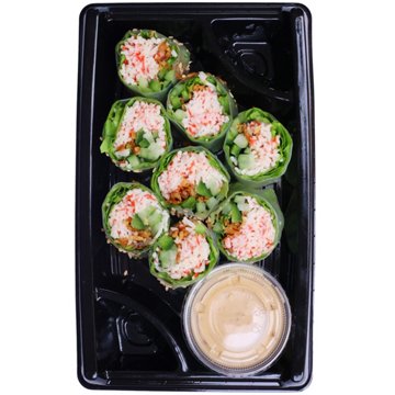 H-E-B Sushiya Garden Crab Spring Sushi Roll, 8 ct