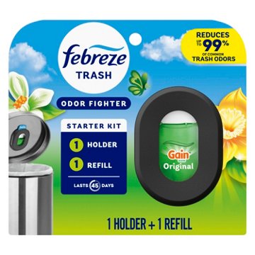 Febreze Trash Odor Fighter Freshener Starter Kit - Original
