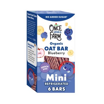 Once Upon A Farm Organic Mini Oat Bar - Blueberry