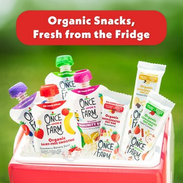 Once Upon A Farm Organic Mini Oat Bar - Strawberry