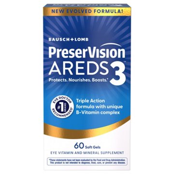 PreserVision Areds 3 Soft Gel Triple Action With Vitamin B