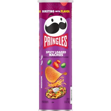Pringles Spicy Loaded Nachos Potato Crisps Chips