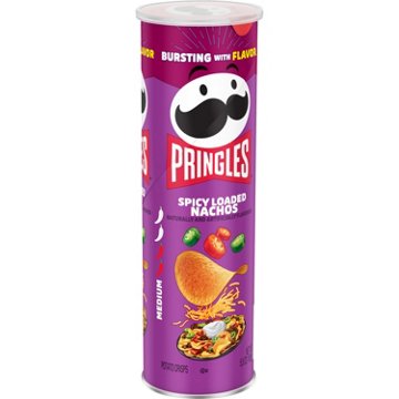 Pringles Spicy Loaded Nachos Potato Crisps Chips