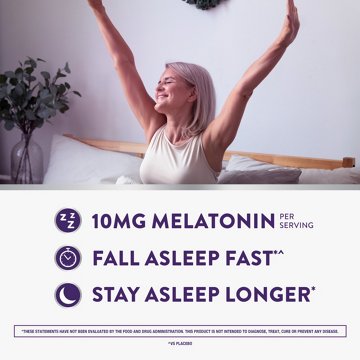 Vicks ZzzQuil PURE Zzzs 10MG Melatonin Gummies Mixed Berry