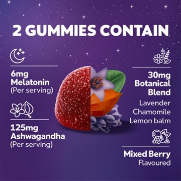 Vicks ZzzQuil PURE Zzzs Triple Action Gummies Mixed Berry