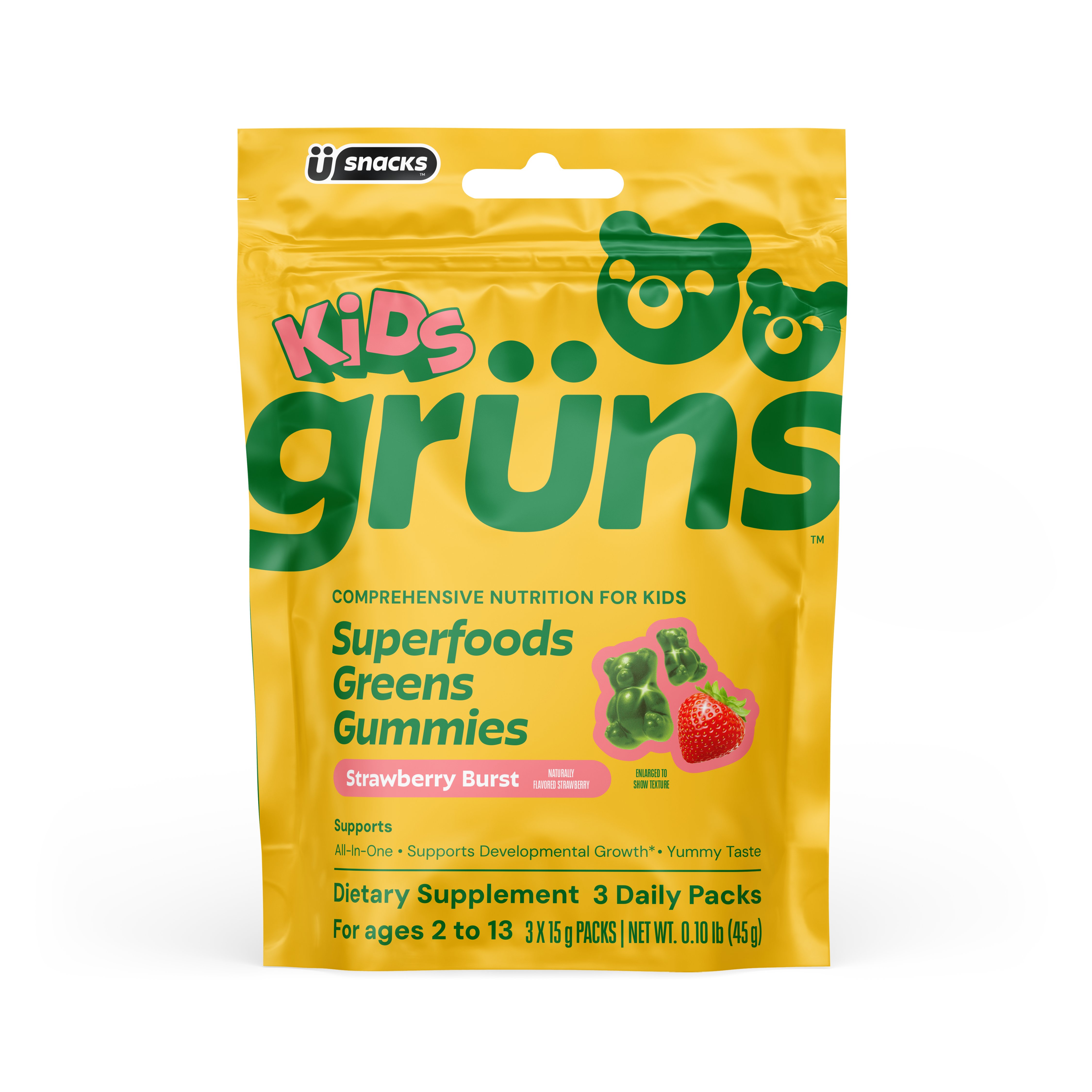 gruns gummies for glp 1 Grns Adult Greens Gummies & Daily