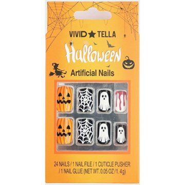 Vivid Tella Halloween Press on Nails - Monsters