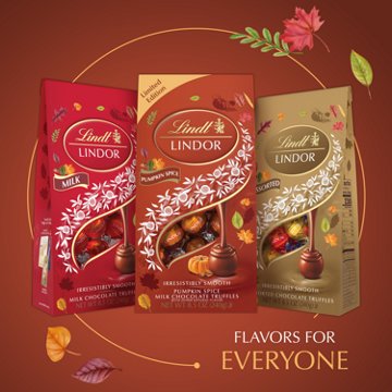 Lindt Lindor Pumpkin Spice Chocolate Truffles