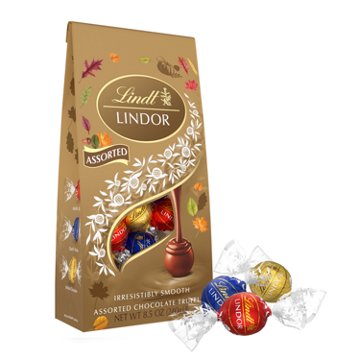 Lindt Lindor Gold Assorted Chocolate Truffles Bag