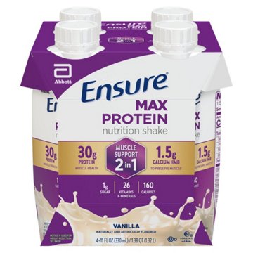 Ensure Max Protein Ensure Max Protein Shake Muscle Support 2 In 1 Vanilla