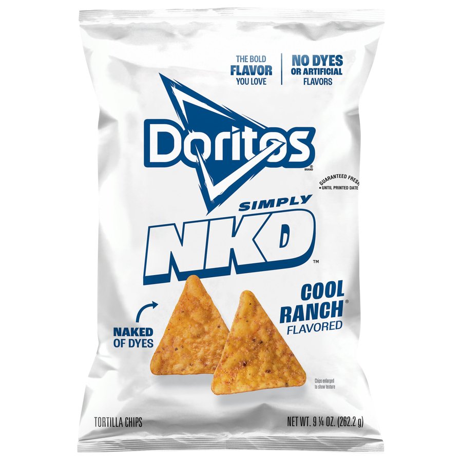 Doritos Simply NKD Cool Ranch Tortilla Chips - Shop Chips at H-E-B