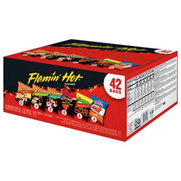 Frito Lay Flamin' Hot Mix Chips Multipack Bags