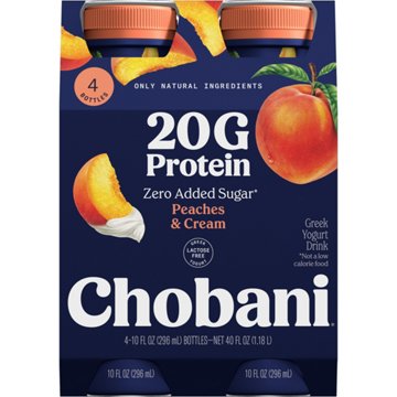 Chobani Protein Drink - Peaches & Cream