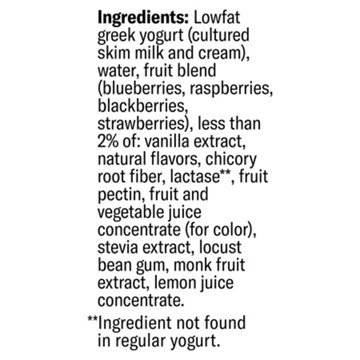 Chobani Protein Drink - Mixed Berry Vanilla