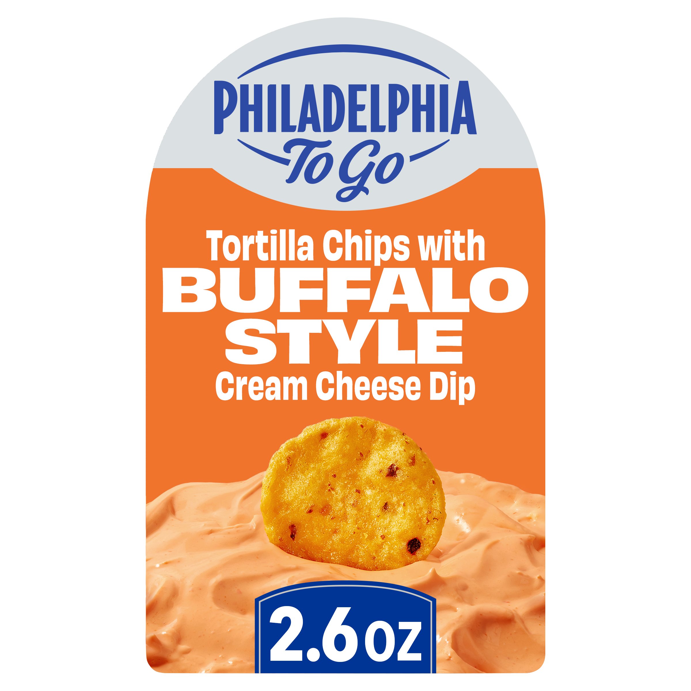 Philadelphia To Go Tortilla Chips with Buffalo Style Dip - Shop Snack ...