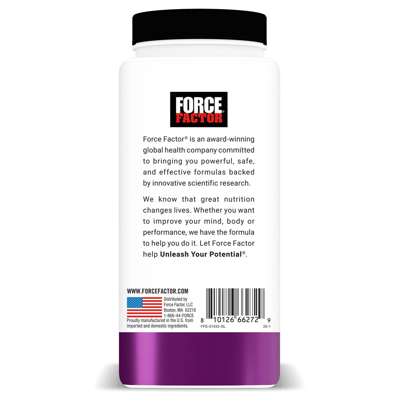 Force Factor Hair Growth Accelerator Berry Blast Chews - Shop