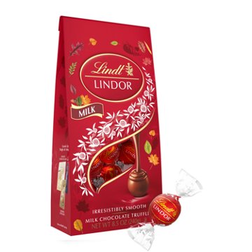 Lindt Lindor Fall Milk Chocolate Truffles Bag