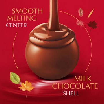 Lindt Lindor Fall Milk Chocolate Truffles Bag