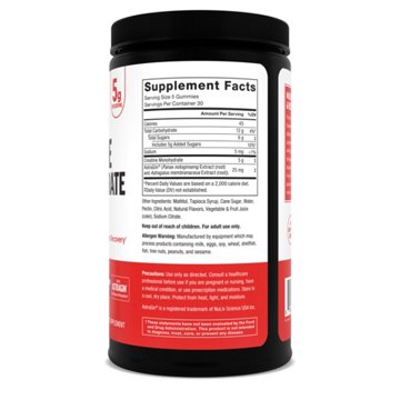 Force Factor Creatine Gummies Mixed Berry