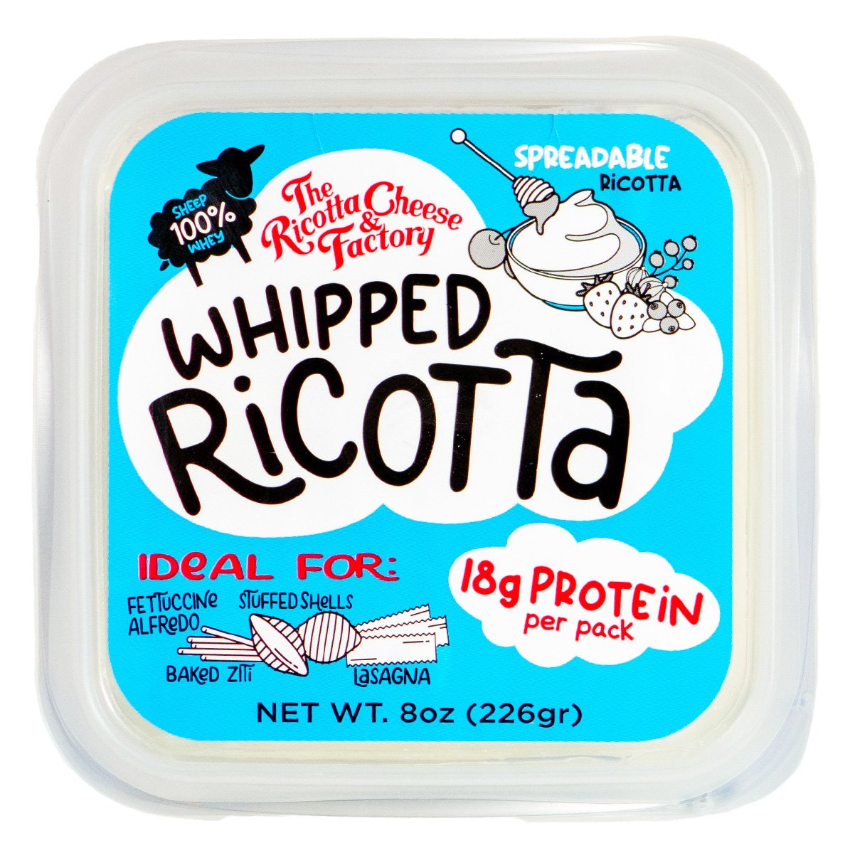 The Ricotta & Cheese Factory Whipped Ricotta, 8 oz | Central Market ...