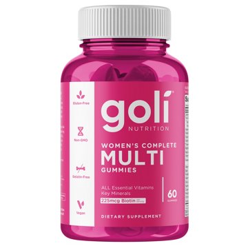 Goli Nutrition Women's Complete Multi Gummies, 60 ct