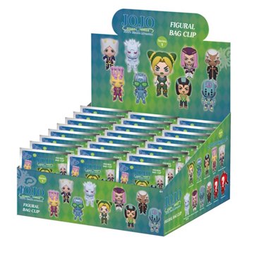 Monogram International Jojo's Bizarre Adventure 3D Foam Bag Clip Surprise Blind Pack - Series 1