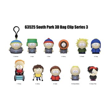 Monogram International South Park Figural Bag Clip - Series 3