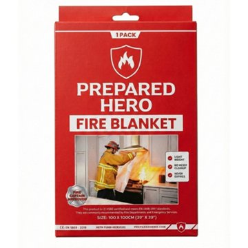 Prepared Hero Emergency Fire Blanket