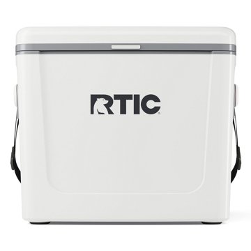 RTIC Hard Side Cooler - White & Gray, 16 qt