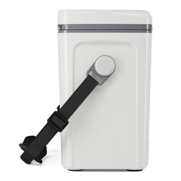 RTIC Hard Side Cooler - White & Gray, 16 qt
