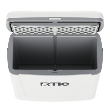 RTIC Hard Side Cooler - White & Gray, 16 qt